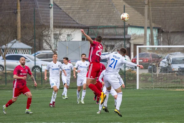 Odessa Ucrania Marzo 2019 Partido Primera Liga Del Balkans Odessa — Foto de Stock