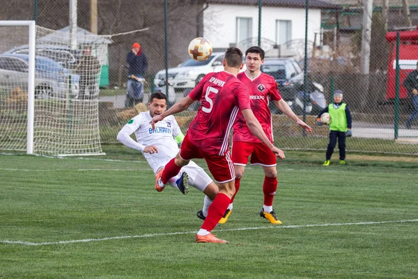 Odessa Ukraine Março 2019 Primeira Liga Balkans Odessa Miner Momentos — Fotografia de Stock