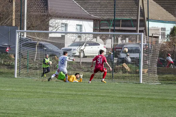 Odessa Ucrania Marzo 2019 Partido Primera Liga Del Balkans Odessa — Foto de Stock