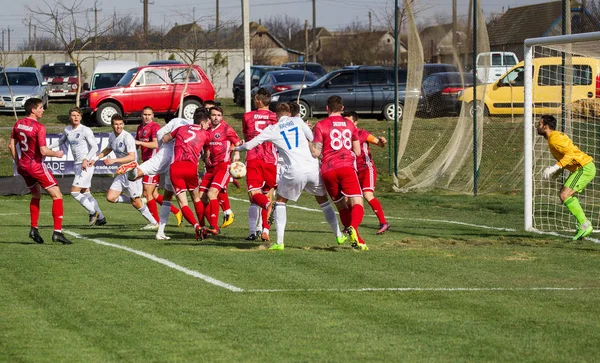 Odessa Ucrania Marzo 2019 Partido Primera Liga Del Balkans Odessa — Foto de Stock