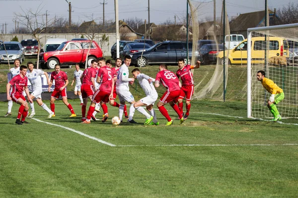 Odessa Ucrania Marzo 2019 Partido Primera Liga Del Balkans Odessa — Foto de Stock