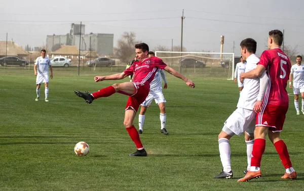 Odessa Ucrania Marzo 2019 Partido Primera Liga Del Balkans Odessa — Foto de Stock