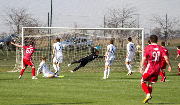 Odessa Ukraine Mars 2019 Premier Match Ligue Balkans Odessa Miner — Photo