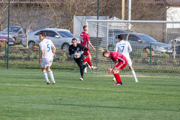 Odessa Ucrania Marzo 2019 Partido Primera Liga Del Balkans Odessa — Foto de Stock