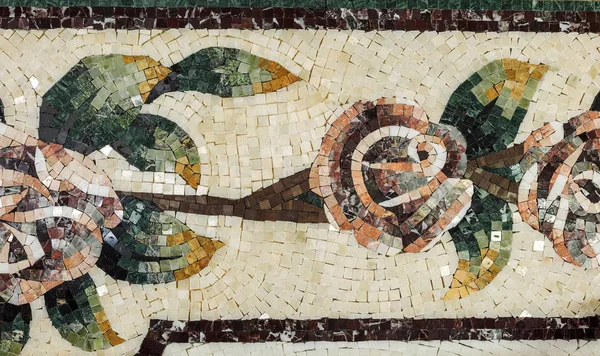 Wszystko Piękne Marmurowe Mozaiki Panelu Wewnętrzne Marmurowe Mozaiki Kawałka Marmuru — Zdjęcie stockowe