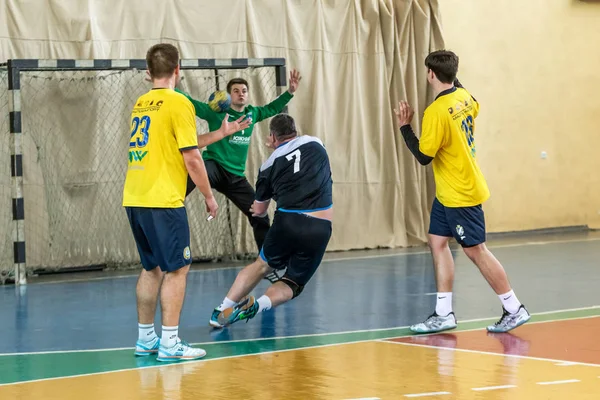 Odessa, Oekraïne-3 april 2019: regionale handbal mannen tournam — Stockfoto