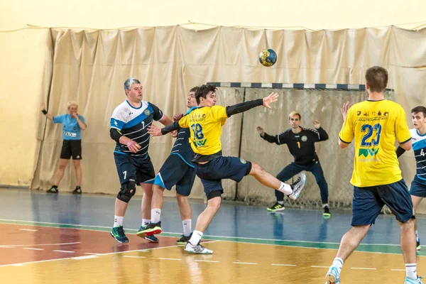 Odessa, Ukraine - 3. April 2019: Handball-Regionalturnier der Männer — Stockfoto
