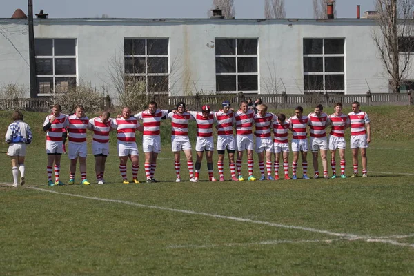 Odessa Ucrania Abril 2019 Selección Nacional Credo Odessa Campeonato Rugby — Foto de Stock