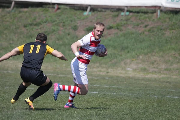 Odessa Ukraine Avril 2019 Équipe Nationale Credo Odessa Championnat Rugby — Photo