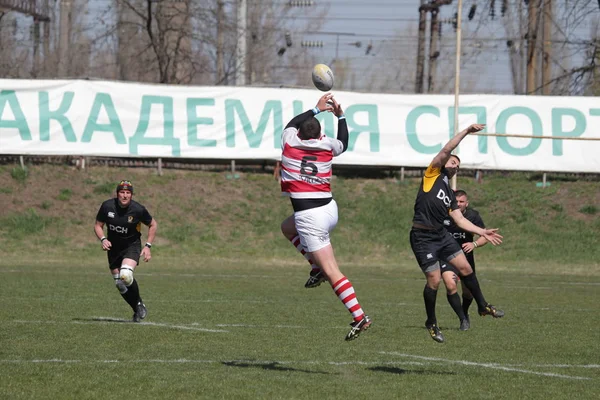 Odessa Ucrania Abril 2019 Selección Nacional Credo Odessa Campeonato Rugby —  Fotos de Stock