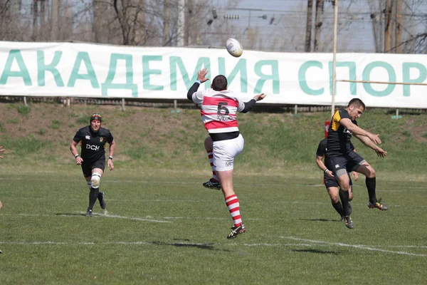 Odessa Ucrania Abril 2019 Selección Nacional Credo Odessa Campeonato Rugby — Foto de Stock