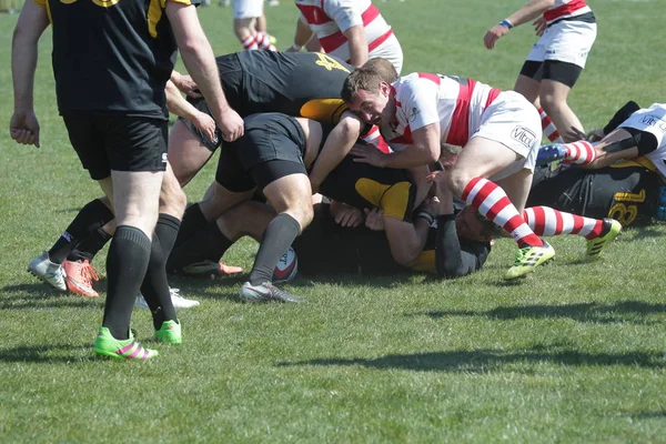 Odessa Ucrania Abril 2019 Selección Nacional Credo Odessa Campeonato Rugby — Foto de Stock