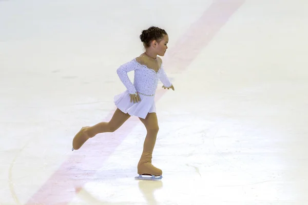 Odessa Ukraine Apr 2019 Young Children Figure Skating Ice Arena — Stock Photo, Image