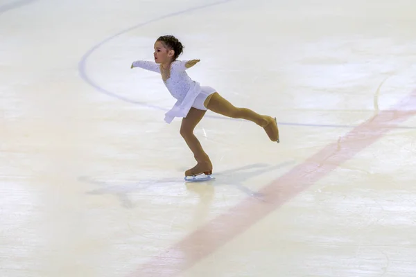 Odessa Ukraine Apr 2019 Young Children Figure Skating Ice Arena — Stock Photo, Image