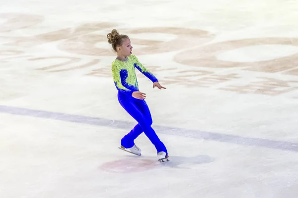 Odessa Ukraine Apr 2019 Young Children Figure Skating Ice Arena — Stock Photo, Image