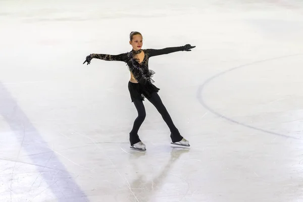 Odessa Ucrania Abr 2019 Niños Pequeños Patinando Arena Hielo Del — Foto de Stock