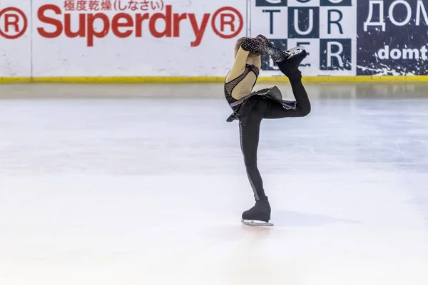 Odessa Oekraïne Apr 2019 Jonge Kinderen Kunstrijden Ice Arena Van — Stockfoto