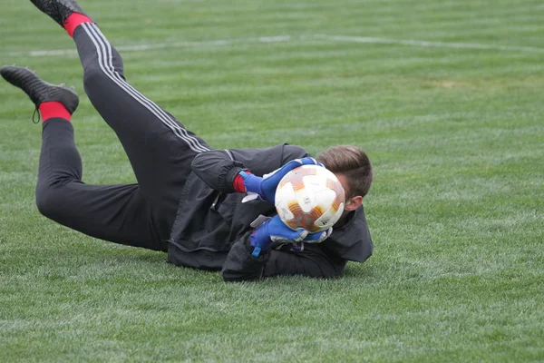 Odessa Ukraina April 2019 Fotboll Match Första Ligan Balkan Odessa — Stockfoto