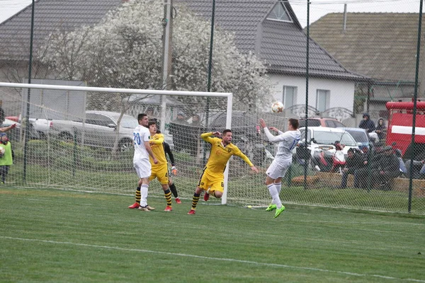 Odessa Ukraine Avril 2019 Match Football Première Ligue Balkans Odessa — Photo