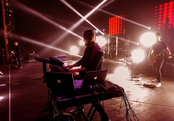 Odessa Ukraine Apr 2019 Cantora Ucraniana Alekseev Palco Concerto Palco — Fotografia de Stock