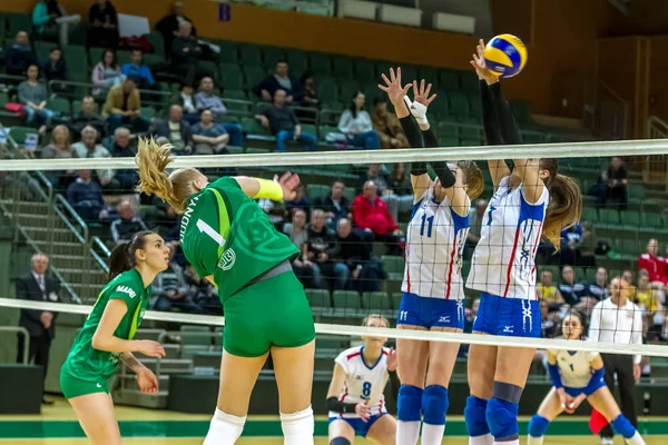 Odessa Ukraina Apr 2019 Volleyboll Cup Ukraina Grön Mästare Ukraina — Stockfoto