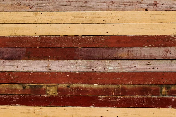 老朽化した色あせた木製フェンスの質感 ヴィンテージ効果 抽象的なグランジウッドテクスチャの背景 木製フローリング 天然木からの古い背景表面 — ストック写真