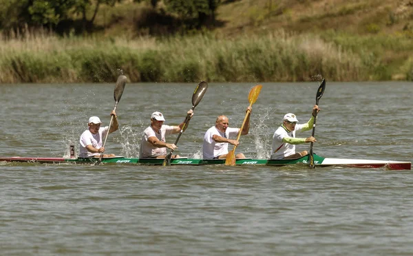 Odessa Ukraine Junho 2019 Campeonato Ucraniano Remo Remadores Barco Esportivo — Fotografia de Stock