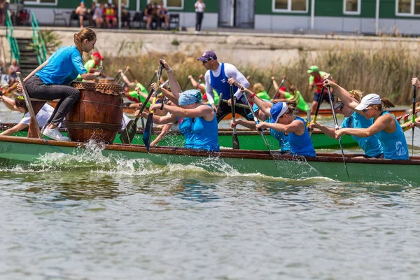 Odessa Ukrayna Haziran 2019 Dragon Boat Festivali Sırasında Dragon Boat — Stok fotoğraf