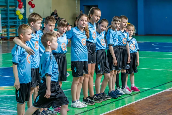 Odessa Oekraïne Mei 2019 Jonge Kinderen Spelen Rugby Tijdens Finale — Stockfoto