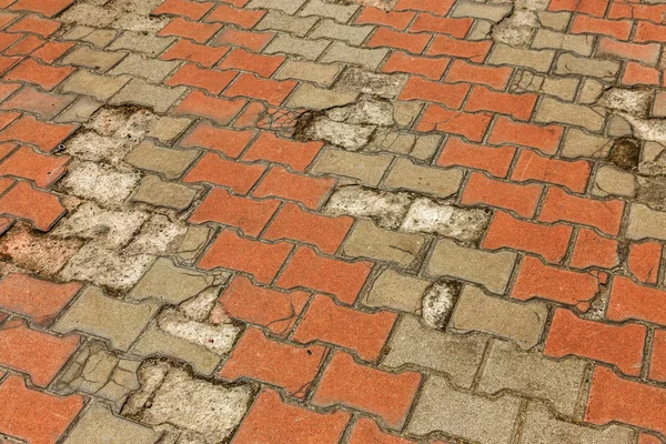 Street background of old paving stone. Background of old cobbles — Stock Photo, Image