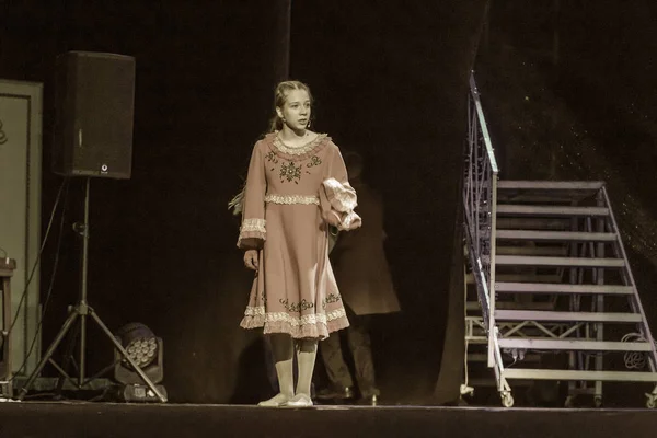 Odessa Ukraine July 2019 Group Actors Action Stage Odessa Opera — Stock Photo, Image