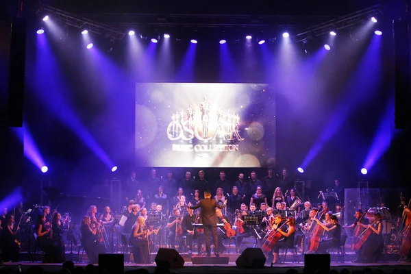 Odessa Ucrania Julio 2019 Concierto Orquesta Sinfónica Andrey Cherny Escenario — Foto de Stock