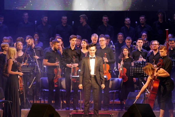 Oděssa Ukrajina Července 2019 Koncert Symfonického Orchestru Andrey Cherny Divadelní — Stock fotografie