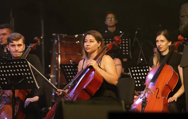 Odessa Ukrajna Július 2019 Koncert Szimfonikus Zenekara Andrey Cherny Színházi — Stock Fotó