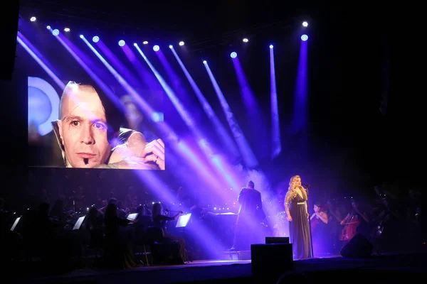 오데사 우크라이나 2019 오데사 오페라 극장의 무대에서 안드레이 체르니의 심포니 — 스톡 사진