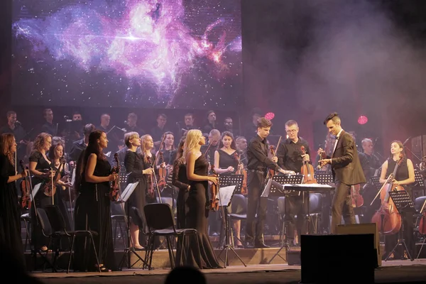 Oděsa Ukrajina Července 2019 Koncert Symfonického Orchestru Andrey Cherny Divadelní — Stock fotografie
