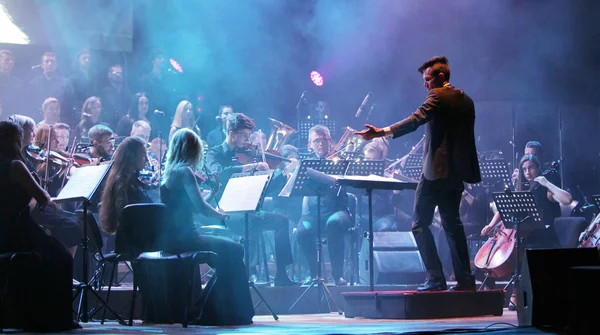 Oděsa Ukrajina Července 2019 Koncert Symfonického Orchestru Andrey Cherny Divadelní — Stock fotografie