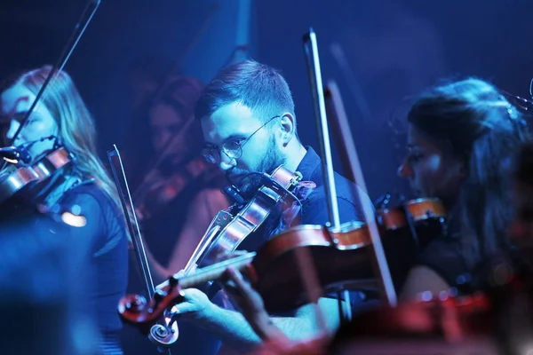 Odessa Ucrania Julio 2019 Concierto Orquesta Sinfónica Andrey Cherny Escenario — Foto de Stock