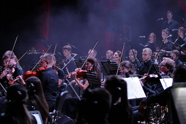 Odessa Ucrania Julio 2019 Concierto Orquesta Sinfónica Andrey Cherny Escenario — Foto de Stock