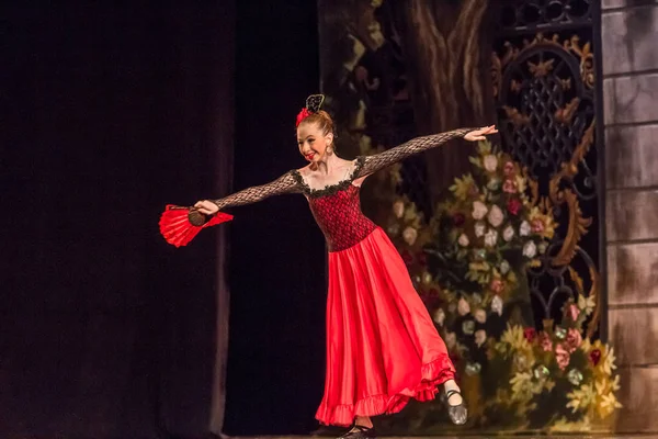 Odessa Ucrania Julio 2019 Ballet Ballet Clásico Escenario Del Teatro — Foto de Stock