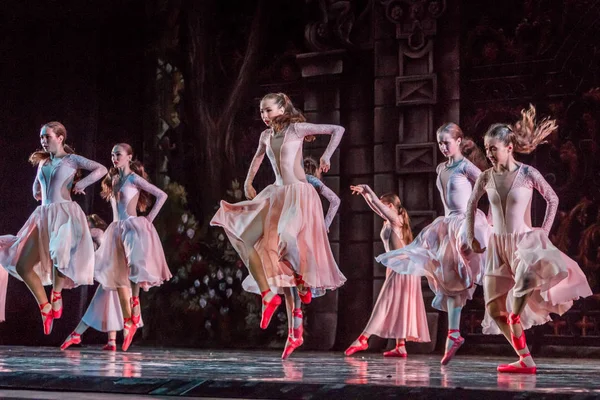 Odessa Ucrania Julio 2019 Ballet Ballet Clásico Escenario Del Teatro — Foto de Stock