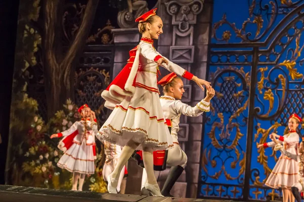 Odessa Ukraina Lipca 2019 Ballet Klasyczny Balet Scenie Teatru Opery — Zdjęcie stockowe