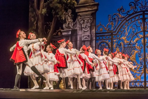 Odessa Ukraina Lipca 2019 Ballet Klasyczny Balet Scenie Teatru Opery — Zdjęcie stockowe