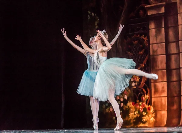 Oděssa Ukrajina Červenec 2019 Balet Klasický Balet Pódiu Odessa Opera — Stock fotografie