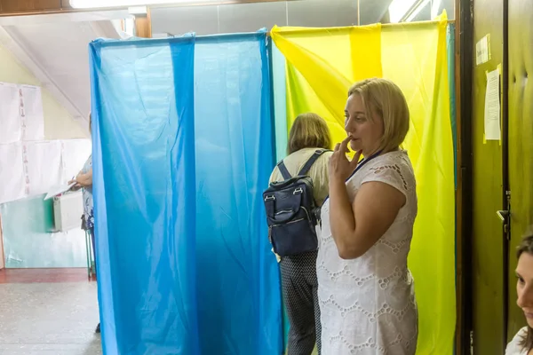 Odessa Ukraina Juli 2019 Val Ukraina Plats För Människor Som — Stockfoto