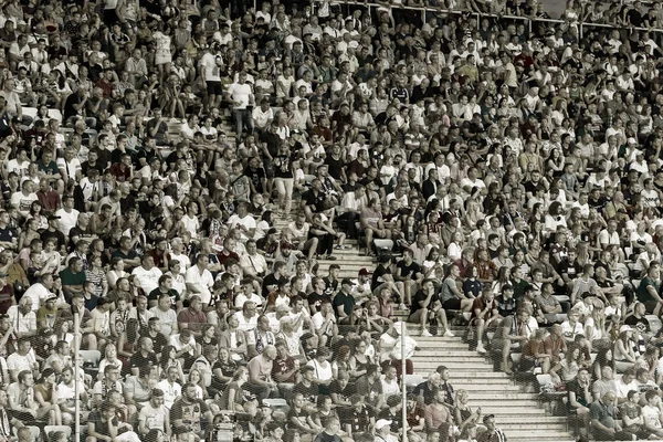 Odessa Ukrayna Temmuz 2019 Stadyumda Seyirci Maç Sırasında Futbol Stadyumu — Stok fotoğraf