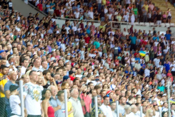 Одеса Україна Липня 2019 Поза Фокусом Гострий Спорт Фону Глядачі — стокове фото