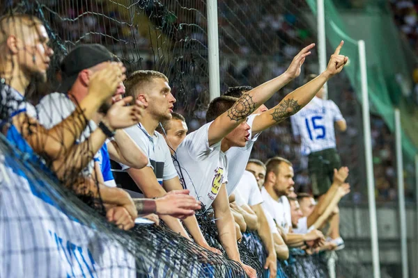 Odessa Ukraine Julio 2019 Espectadores Estadio Multitud Aficionados Stands Del — Foto de Stock