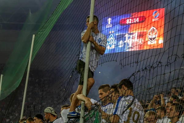 Odessa Ukraine July 2019 Spectators Stadium Crowds Fans Stands Football — Stock Photo, Image