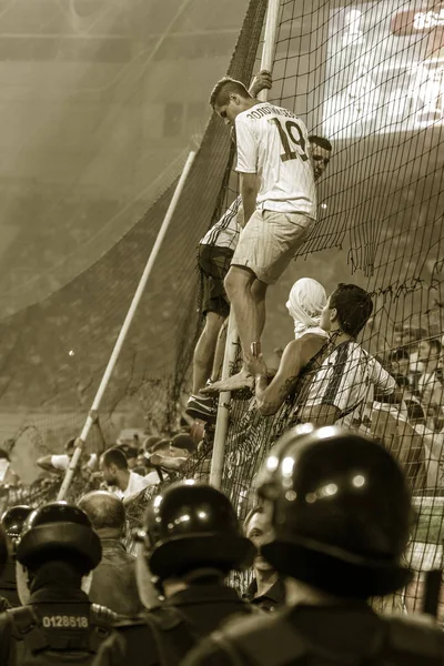 Odessa Ukraine July 2019 Spectators Stadium Crowds Fans Stands Football — Stock Photo, Image